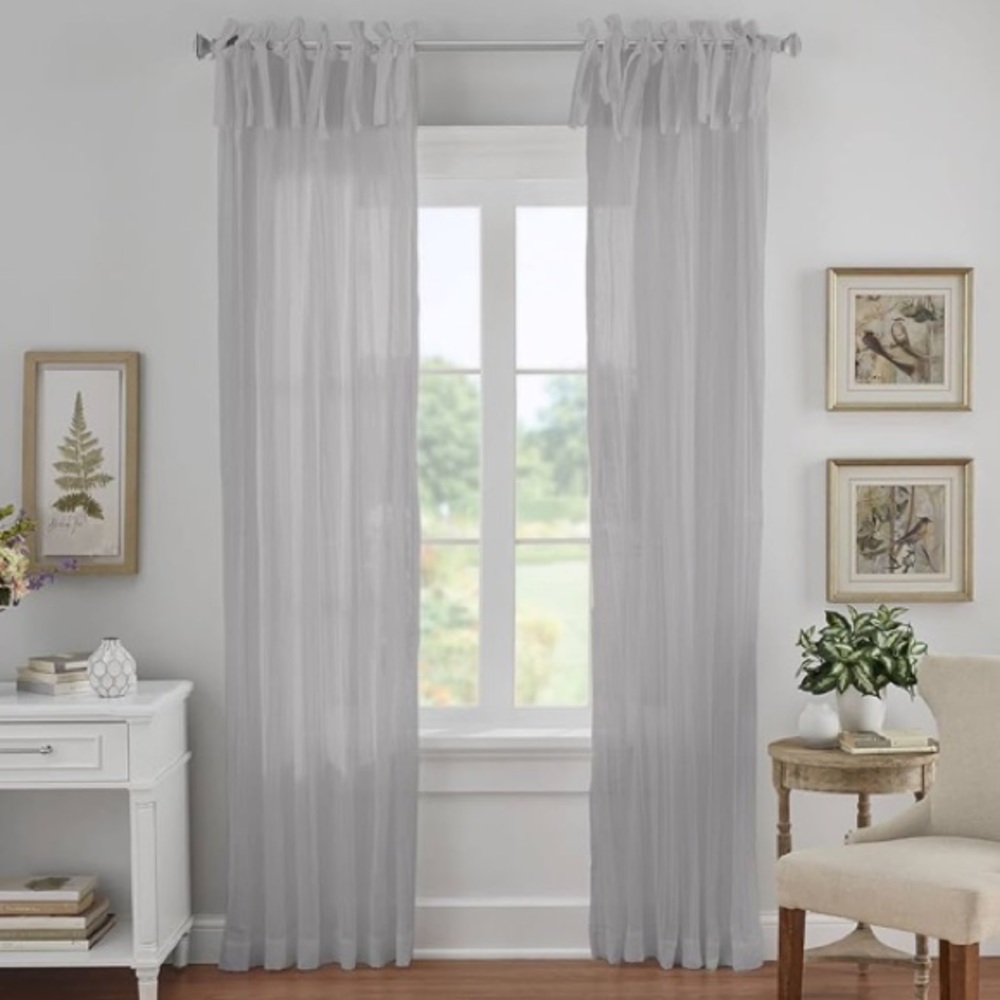 Elrene Semi-Sheer Curtain Panel